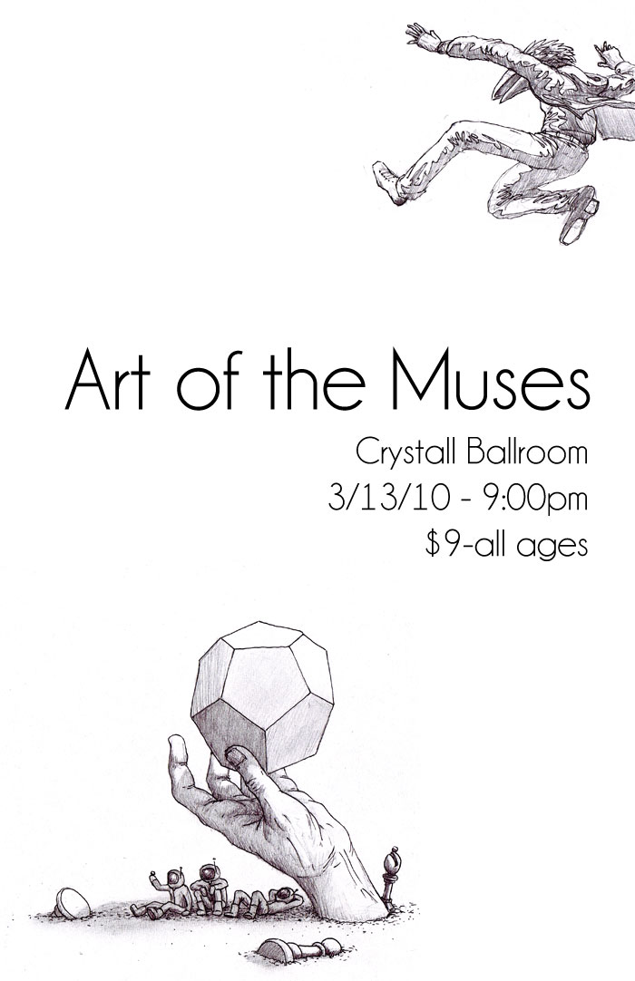 Art of the Muses Poster - Dan Sternof Beyer